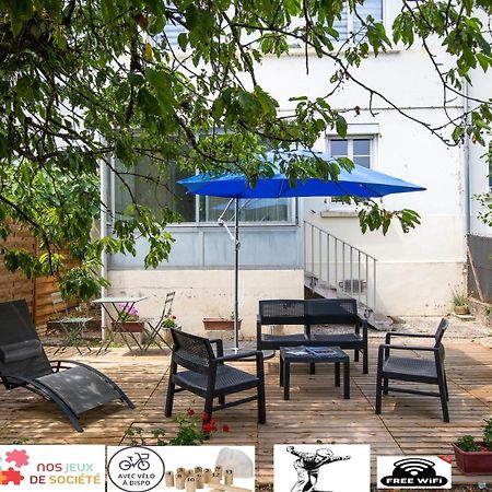 Le Coquet Chez Maguy Maison De Ville Avec Jardin Μπεζανσόν Εξωτερικό φωτογραφία