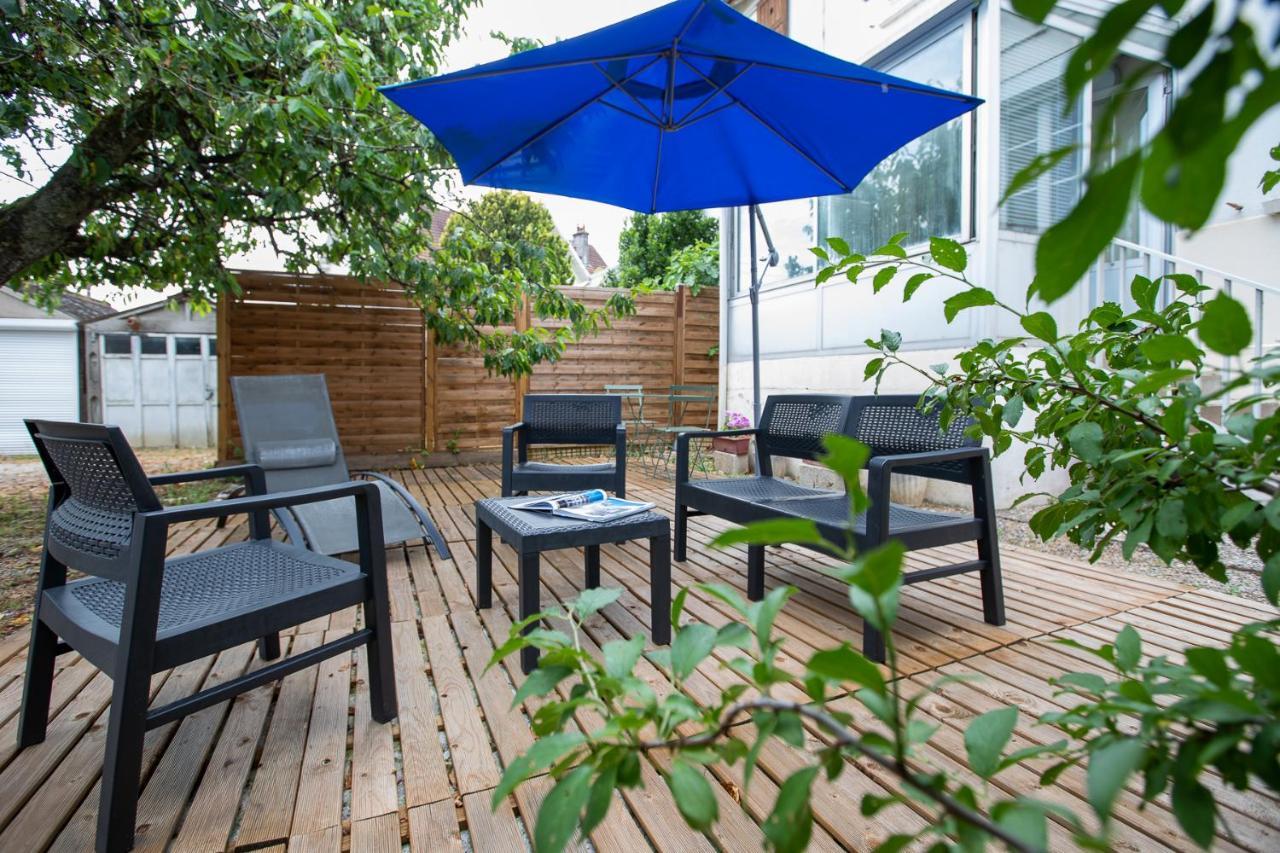 Le Coquet Chez Maguy Maison De Ville Avec Jardin Μπεζανσόν Εξωτερικό φωτογραφία
